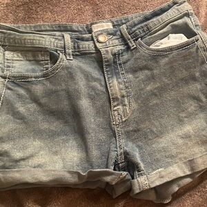 & Other Stories Blue Denim Shorts